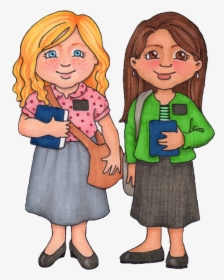 Sister Clipart - Sister Clipart - Missionary Lds Clipart, HD Png Download, Free Download