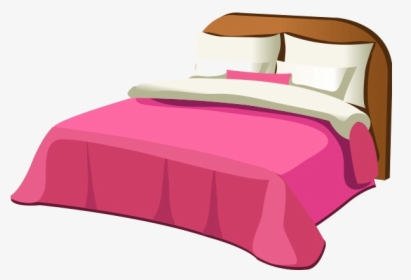 Bed Clipart Furniture Quilt Image And For Free Transparent - Bed Clipart, HD Png Download, Free Download