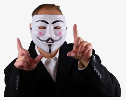 Guy, Fawkes, Mask, London, Vendetta, Man, Anonymus - Mask, HD Png Download, Free Download