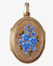 Transparent Forget Me Not Flowers Clipart - Locket, HD Png Download, Free Download