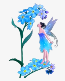 Forget Me Not Fairy - Transparent Fairy Png, Png Download, Free Download