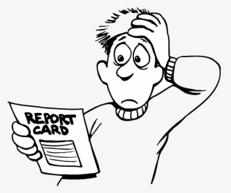 Vector Free Report Worry Gif Seventh - Report Card Day Clipart, HD Png Download, Free Download