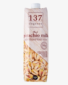 Pistachio Milk Original - 137 Degrees Walnut Milk, HD Png Download, Free Download