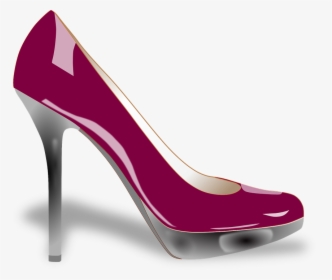 Shoe, Heel, High, Female, Pumps, Stilettos, Clothing - Transparent Background Shoes Transparent, HD Png Download, Free Download