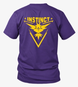 Team Instinct Pokemon Go Shirt, Fast Shipping - Instinct Products Shirts Png, Transparent Png, Free Download