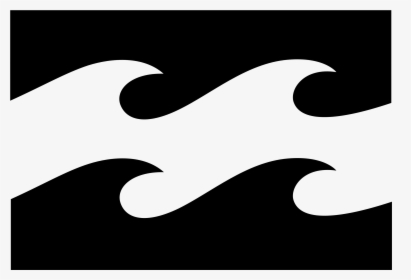 Black And White Waves Logo, HD Png Download, Free Download