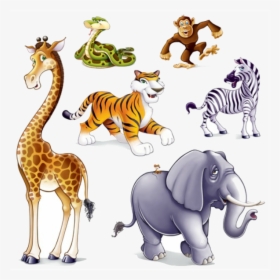 List Of Jungle Animals - Zoo Animals Cut Outs, HD Png Download, Free Download