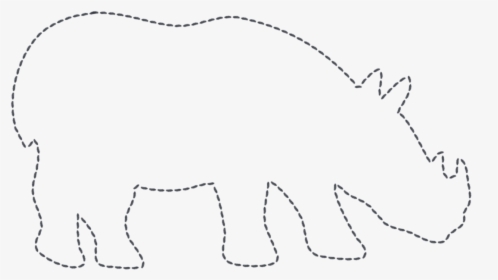 Baby Animal Templates Cablo - Line Art, HD Png Download, Free Download