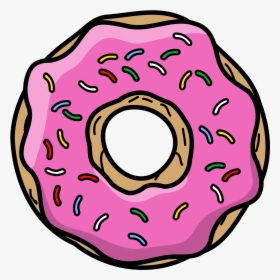 Tumblr Donut Png - Simpsons Donut Transparent, Png Download, Free Download