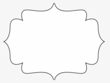 Vector Frame Clipart Bracket - Labels Clipart Black And White, HD Png Download, Free Download