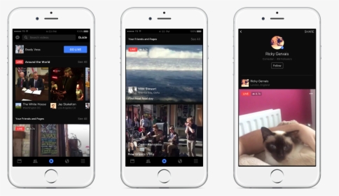 Facebook New Video Destination Ios - Facebook In Stream Video Example, HD Png Download, Free Download