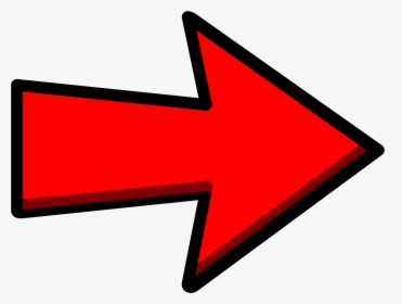 Clickbait Arrow Png - Arrow Pointing Right Transparent, Png Download, Free Download