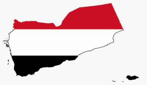Yemen Flag Map, HD Png Download, Free Download
