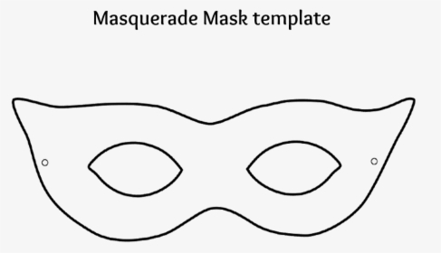Clip Art Eye Mask Clipart - Mask Clipart Black And White, HD Png Download, Free Download