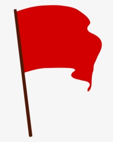 Image - Waving Red Flag Clipart, HD Png Download, Free Download