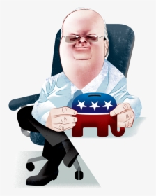 The Rise Of Karl Rove - Republican Party, HD Png Download, Free Download