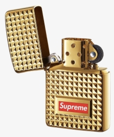 Zippo Png - Gold Supreme Zippo Lighter, Transparent Png, Free Download