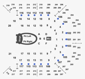 Section 3 Mgm Grand Garden Arena Seating Chart, HD Png ...