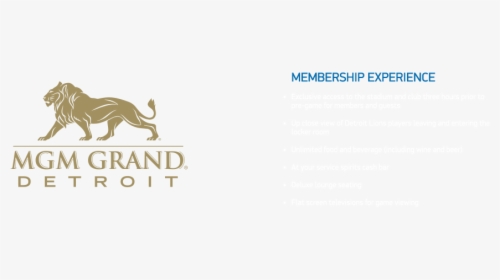 Mgm Detroit Tunnel Club - Mgm Grand Detroit Logo Transparent, HD Png Download, Free Download
