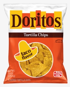 Doritos® Taco Flavored Tortilla Chips - Dorito Taco Flavor Chips, HD Png Download, Free Download