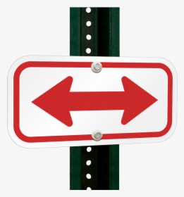 Transparent Two Way Arrow Png - Red Double Arrow Sign, Png Download, Free Download