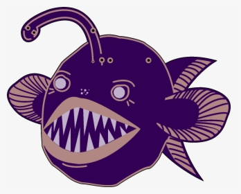 Angie The Angler Fish - Cartoon, HD Png Download, Free Download