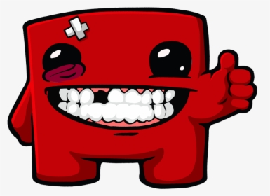 Super Meat Boy Logo Png - Super Meat Boy Icon, Transparent Png, Free Download