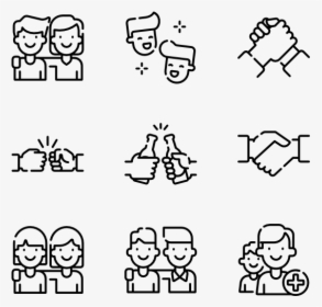 Friendship - Fathers Day Icon Png, Transparent Png, Free Download