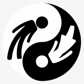 Yin, Yang, Emblem, Boy, Gender, Icon, Insignia, Male - Male And Female Yin And Yang, HD Png Download, Free Download