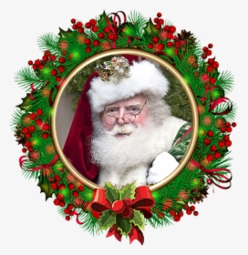 Christmas Wreath Clipart Png - Transparent Background Christmas Wreath Clip Art, Png Download, Free Download