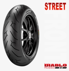 Pirelli Diablo Rosso Ii Front 110/70-r17m - Diablo Rosso 160 60 17, HD Png Download, Free Download