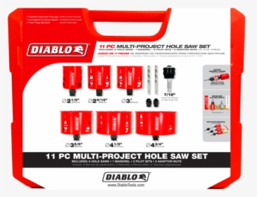 Diablo Hole Saw Set, HD Png Download, Free Download