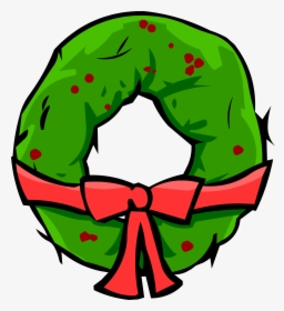 Transparent Christmas Wreath Clipart - Christmas Wreath, HD Png Download, Free Download