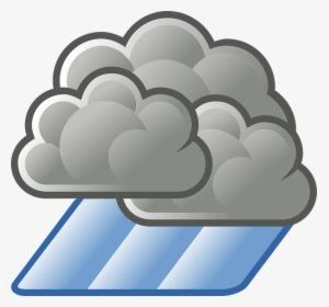 Heavy Rain, La Lluvia, Niebla, Nublado, Lluvias, Gotas - Weather Symbols Thunderstorm, HD Png Download, Free Download