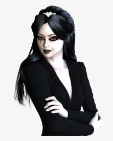 Dark, Gothic, Girl, Woman, Sensual, Sexy, Lady - Girl, HD Png Download, Free Download