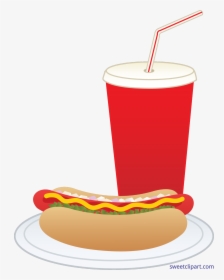 Chips And Soda Png - Hot Dogs And Soda, Transparent Png, Free Download
