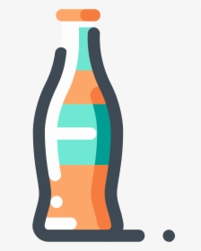 Soda Bottle Icon Png Clipart , Png Download - Soft Drink, Transparent Png, Free Download