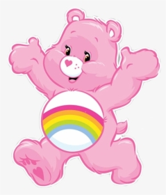 #carebear #pink #care #bear #sticker #cute #tvshow - Care Bears Png, Transparent Png, Free Download