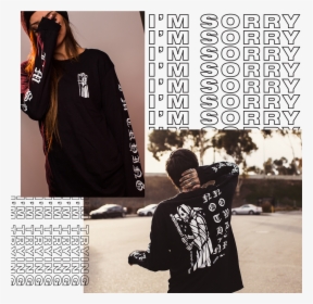 I"m Sorry I"m Trying Longsleeve"  Class="lazyload Lazyload - Pattern, HD Png Download, Free Download