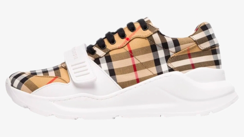Burberry Vintage Check Cotton Sneakers - Burberry Sneakers Womens Vintage, HD Png Download, Free Download