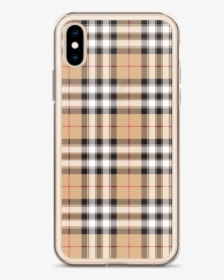 Burberry Style Plaid Iphone Case - Burberry Style Phone Case, HD Png Download, Free Download