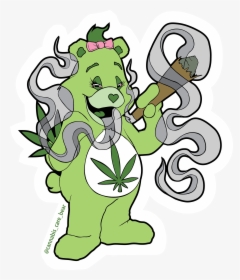 Image Of Ms - Cannabis Care Bear, HD Png Download, Free Download