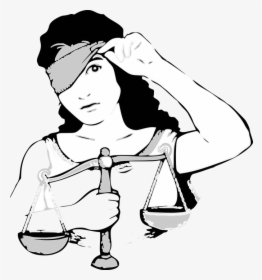 Lady Of Justice Cartoon, HD Png Download, Free Download