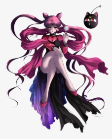 Black Lady Moon Png, Transparent Png, Free Download