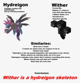 Hydreigon Pokemon Go, HD Png Download, Free Download