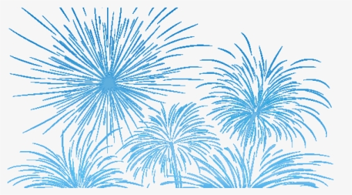 Fireworks Png - Blue Fireworks No Background, Transparent Png, Free Download