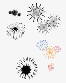 Vector Fireworks Png Download - Fireworks, Transparent Png, Free Download