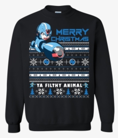 Megaman Ugly Sweater - Hands Dirty T Shirts, HD Png Download, Free Download
