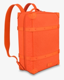 Soft Trunk Backpack Pm Taurillon Monogram Orange Side - Louis Vuitton Soft Trunk Backpack, HD Png Download, Free Download
