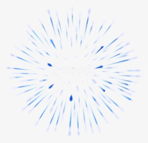 Blue Fireworks Png - Red White And Blue Fireworks Transparent, Png Download, Free Download